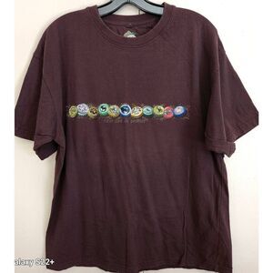 E35 Newport Blue "first line of defense" bottle tops t-shirt